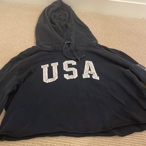 Brandy Melville USA cropped sweatshirt